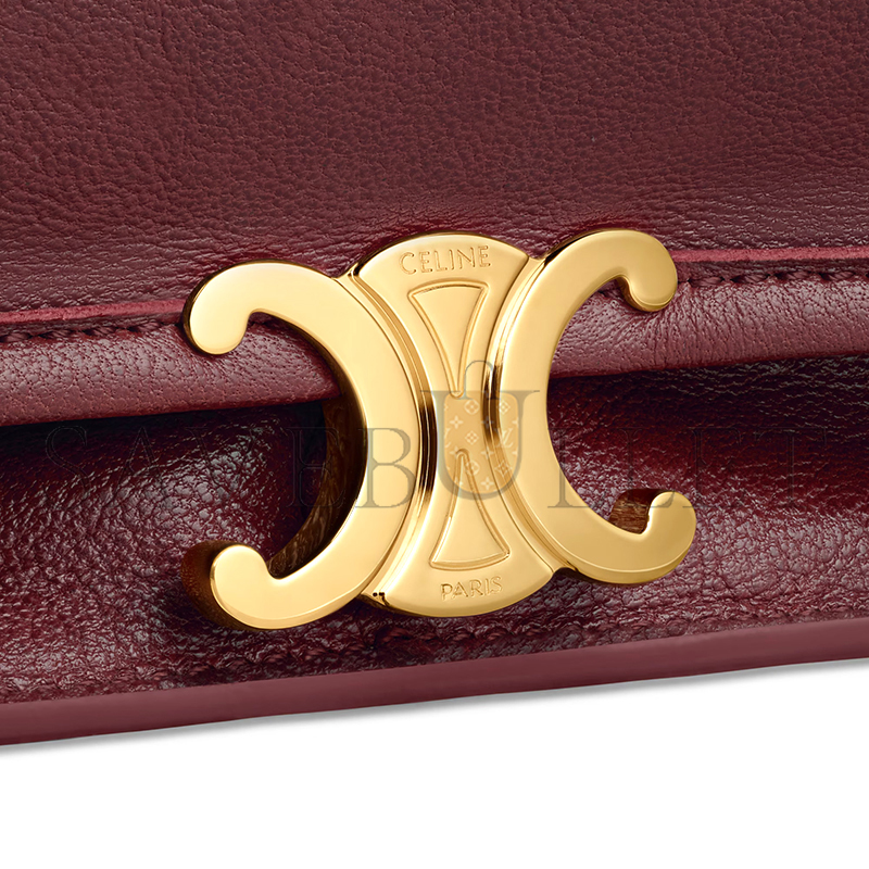 CELINE SOFT TRIOMPHE BESACE IN SUPPLE SHINY LAMBSKIN 123632T88.28PO (34*25*13cm) CELINE SOFT TRIOMPHE BESACE IN SUPPLE SHINY LAMBSKIN 123632T88.28PO (34*25*13cm)